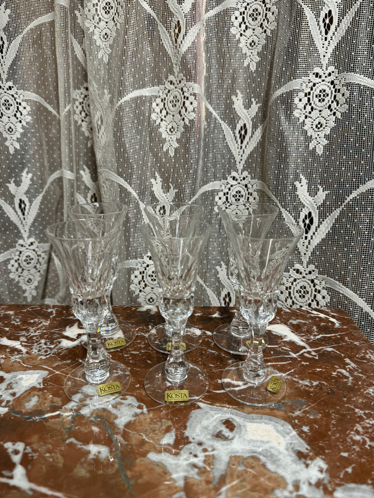 Snapsglas Kosta Boda, 6st