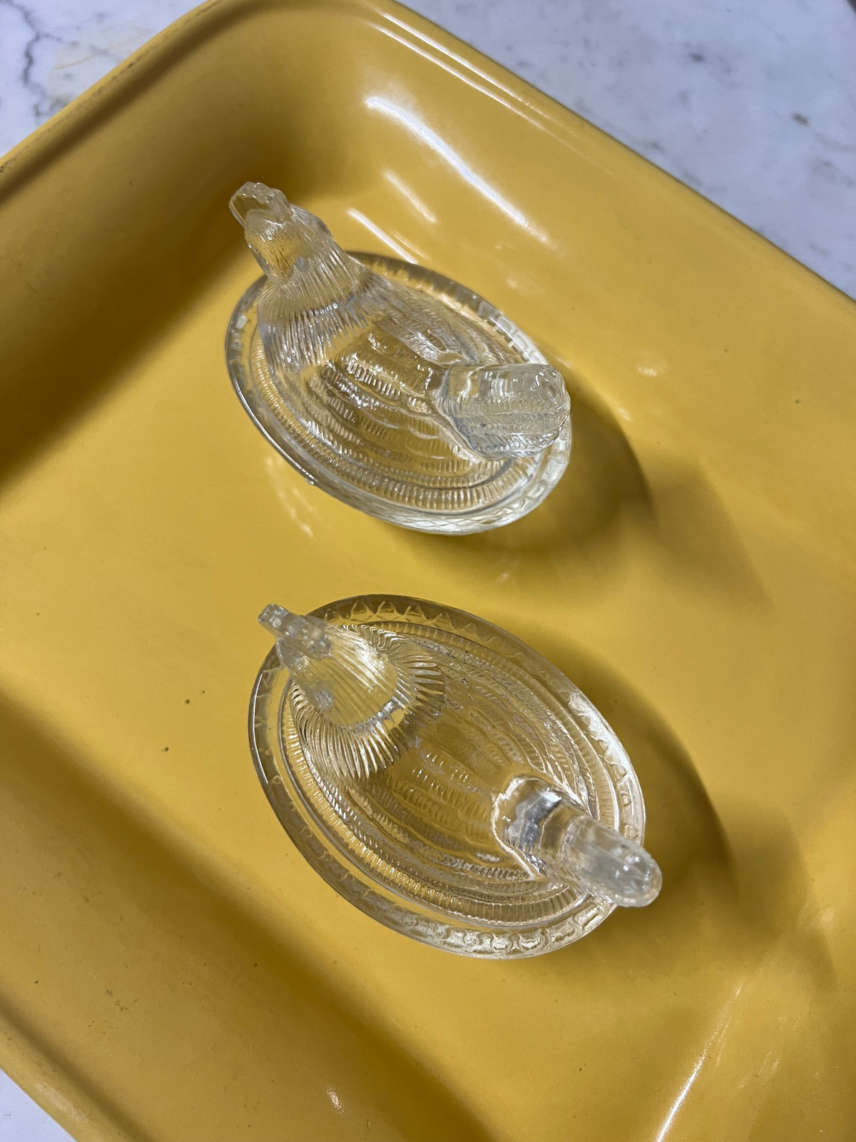 2st ägggömmor i klasglas