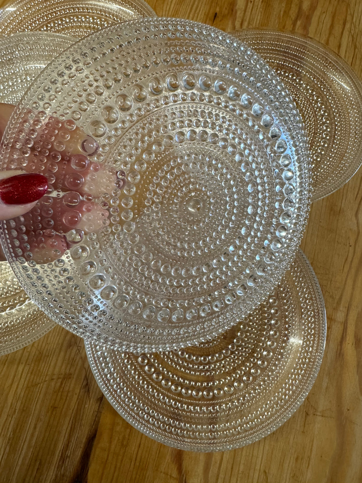 Iittala kastehelmi assietter, 6st