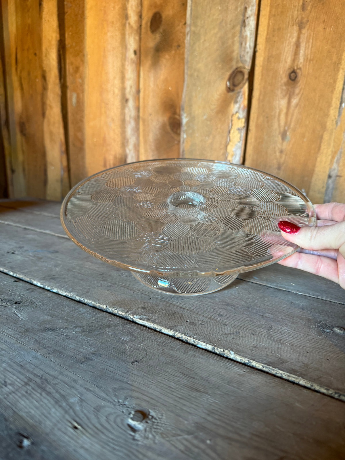 Tungt tårtfat