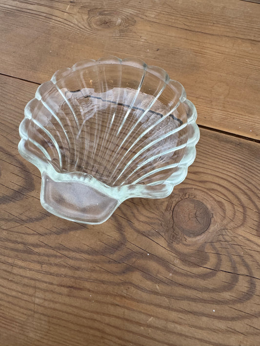 Mindre snäckfat i glas