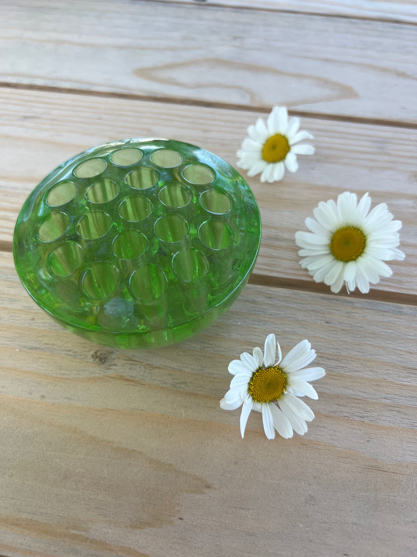 Blomsterfakir i grönt