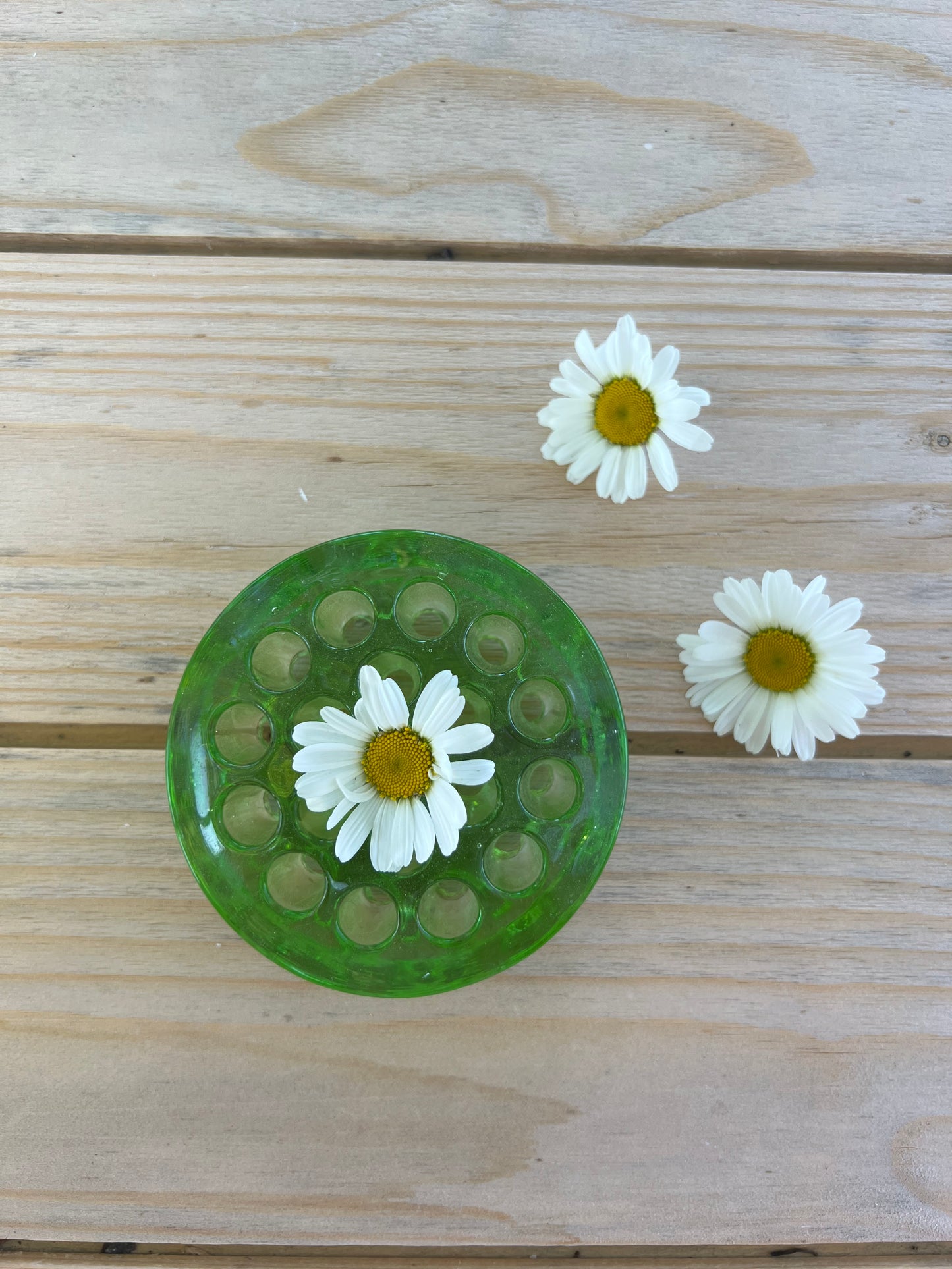 Blomsterfakir i grönt