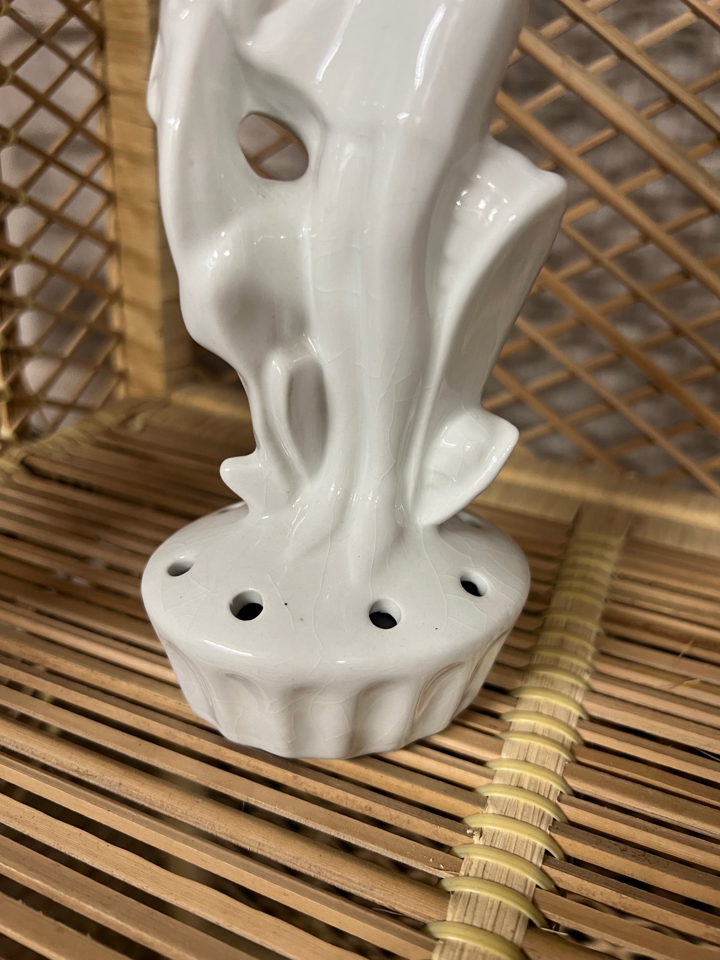 Blomsterfakir skulptur av kvinna