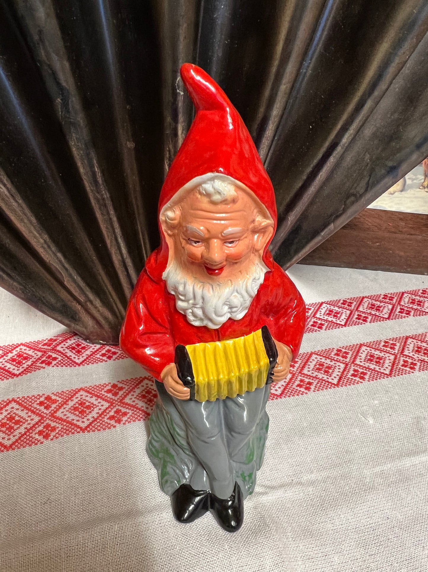 Äldre tomte - dragspel