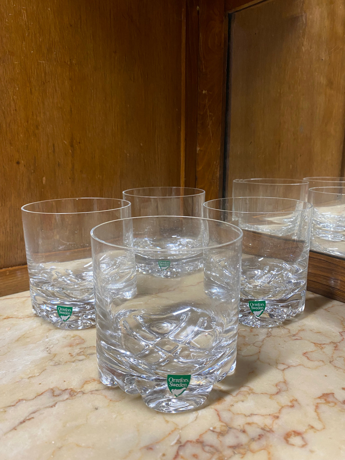 Whiskeyglas Orrefors Erik DOF 34cl, 4-pack