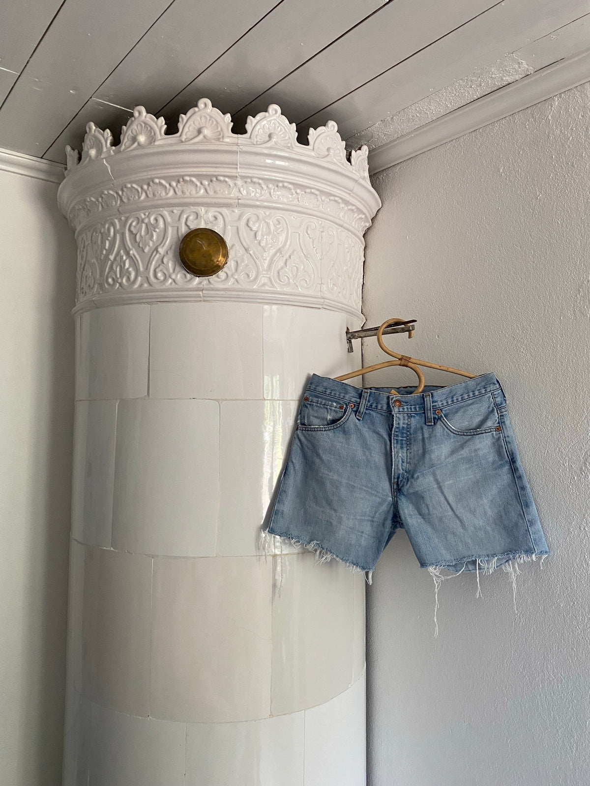 Levis original jeansshorts - ljusa