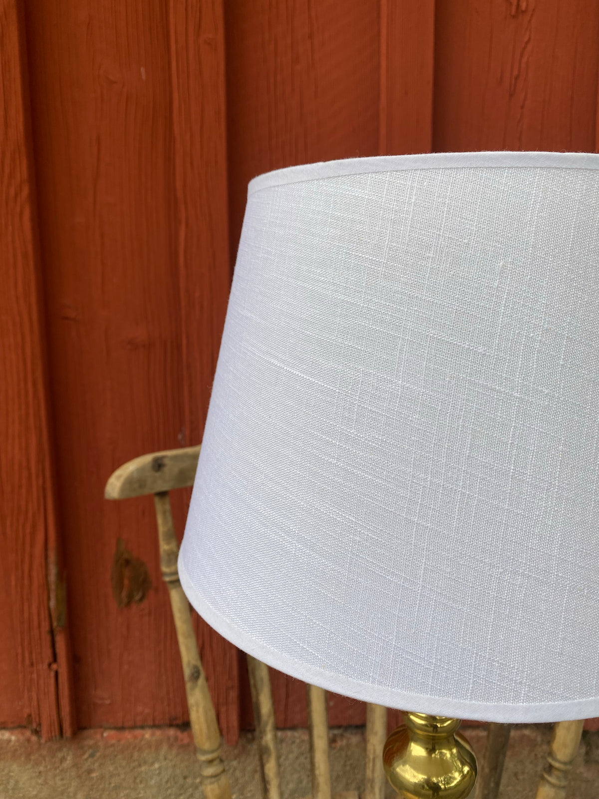 Mässingsbordslampa