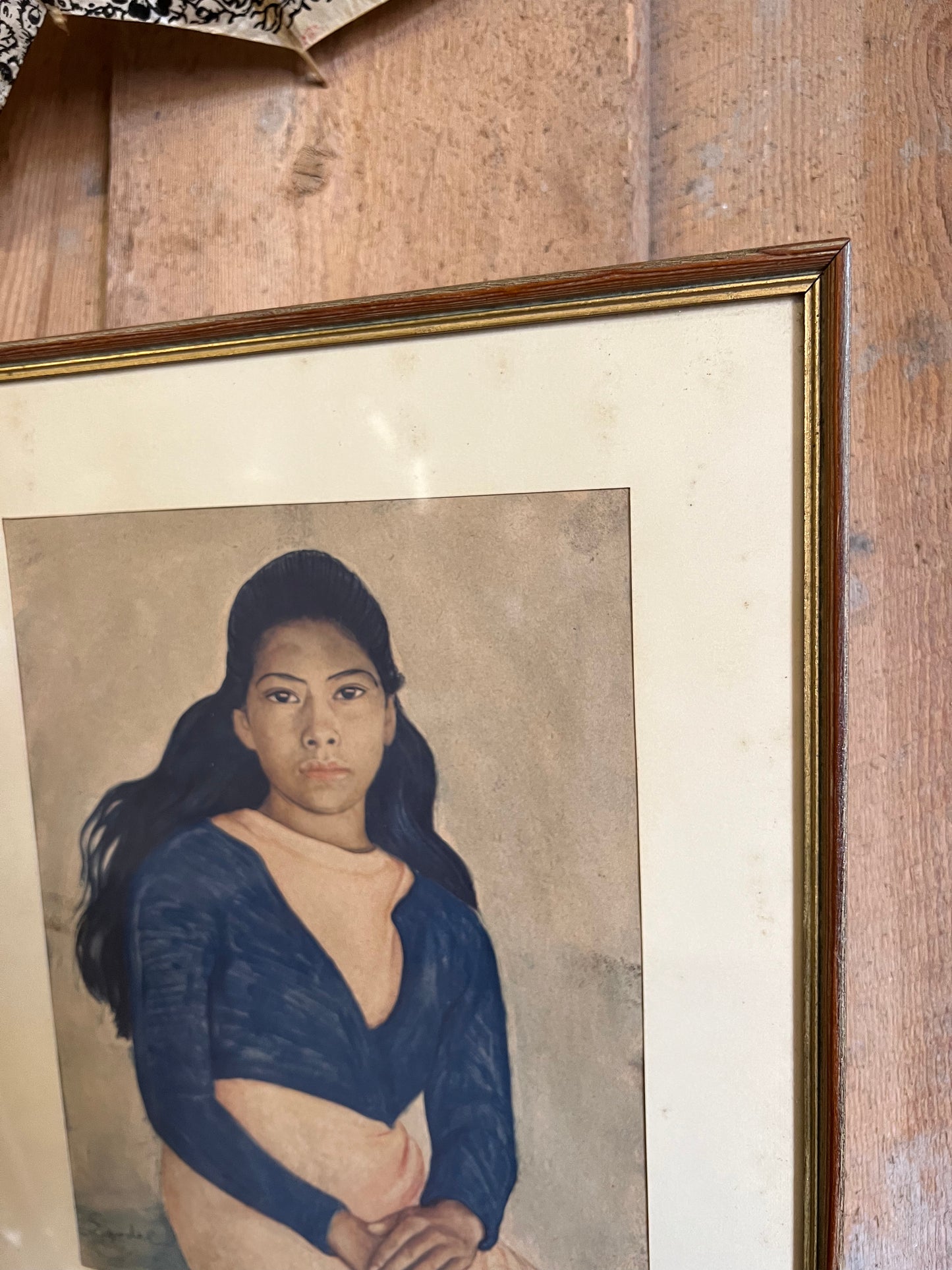 Nils Dardel tavla med vackert motiv och träram
