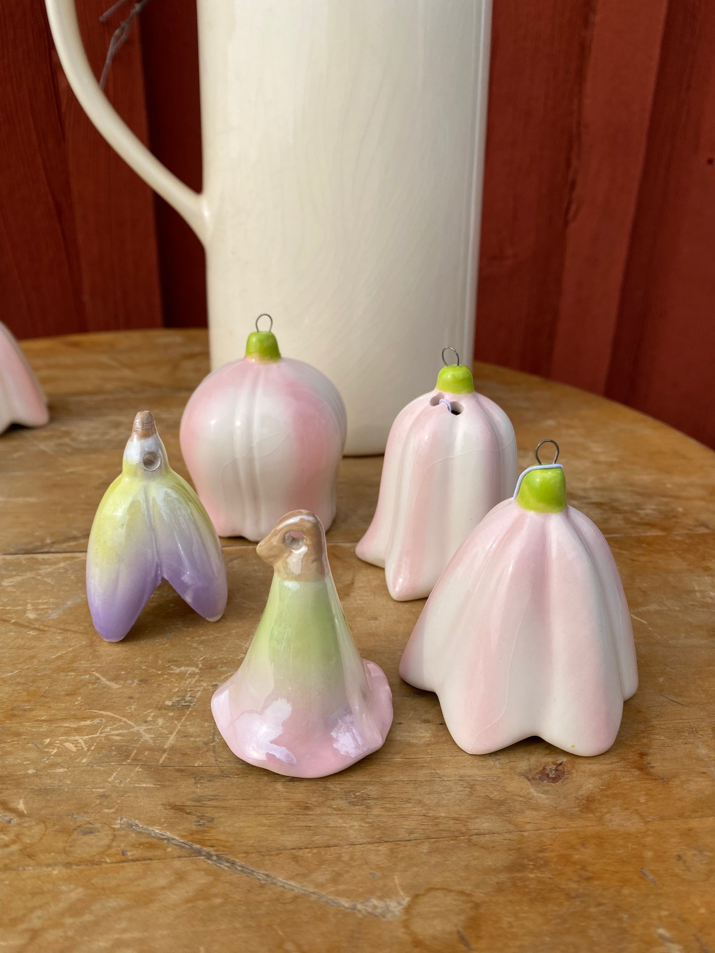 Fem ljuvliga blomsterklockor