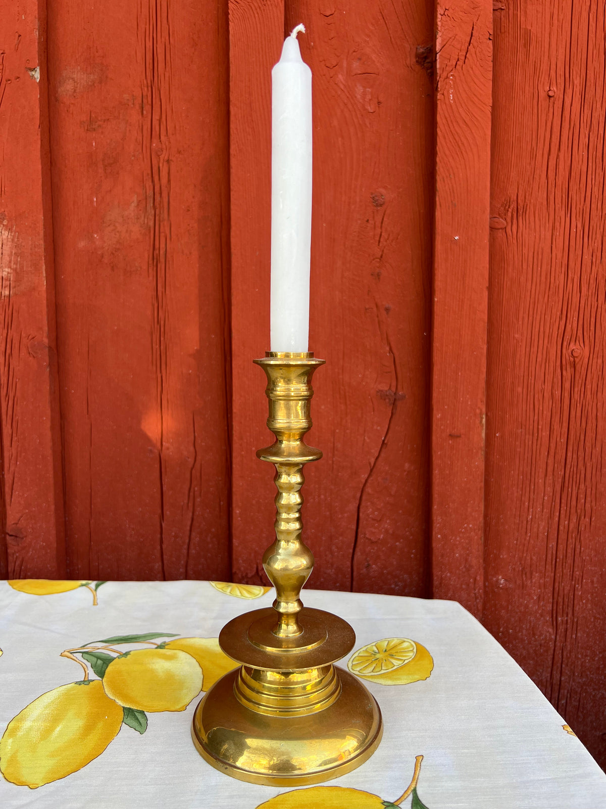 Mässingsljusstake MALM