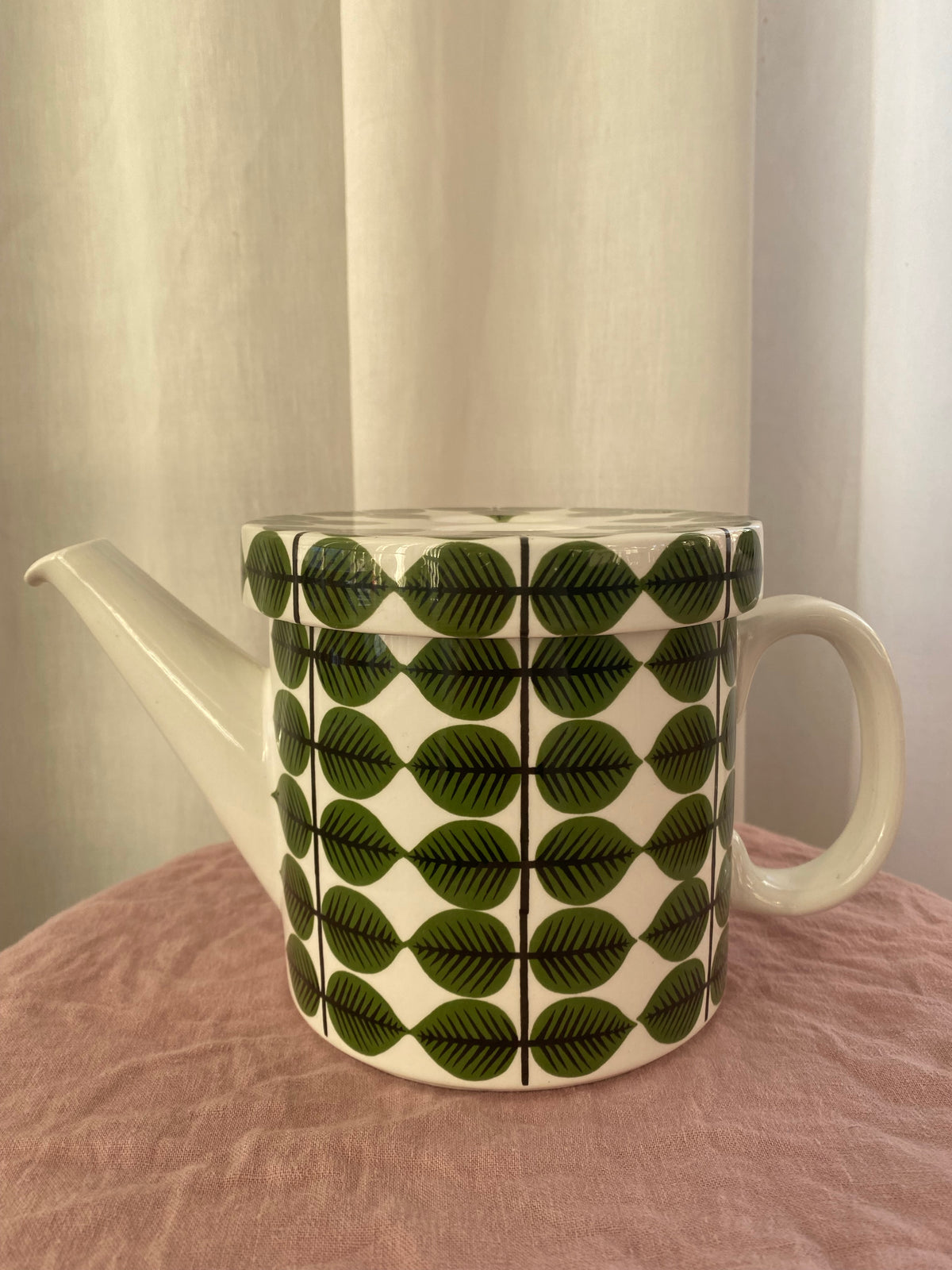 Berså kaffe/tekanna ~ Stig Lindberg Flintgods F555 Gustavsberg