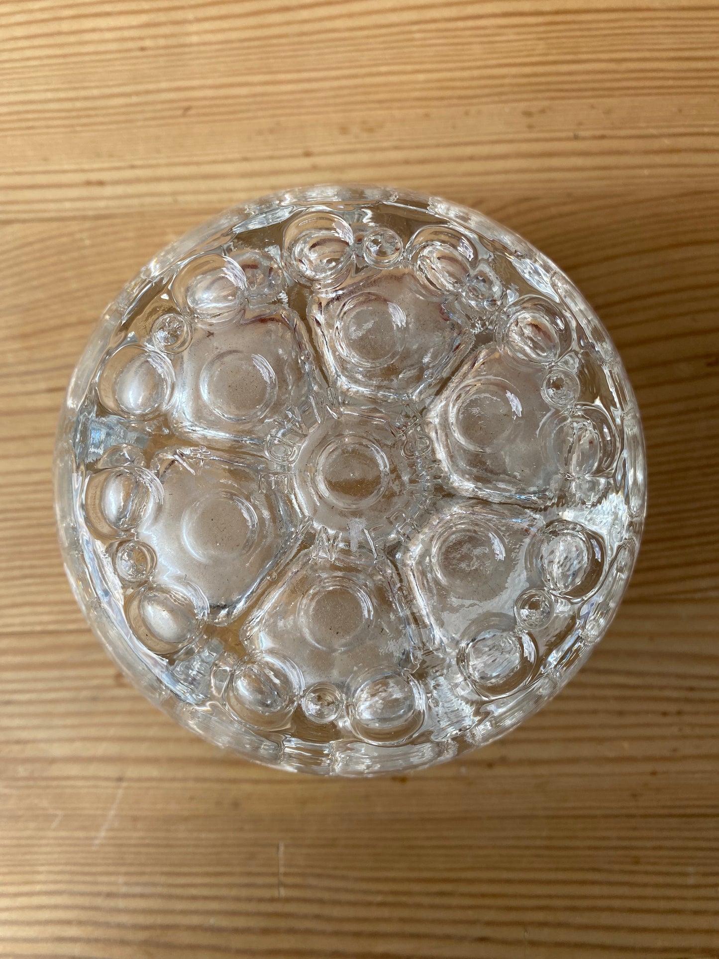 Stor blomsterfakir i glas - ”Ikebana” 19 hål