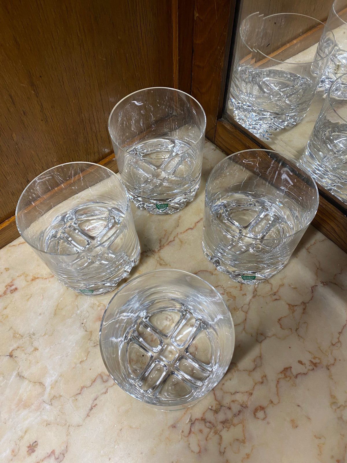 Whiskeyglas Orrefors Erik DOF 34cl, 4-pack