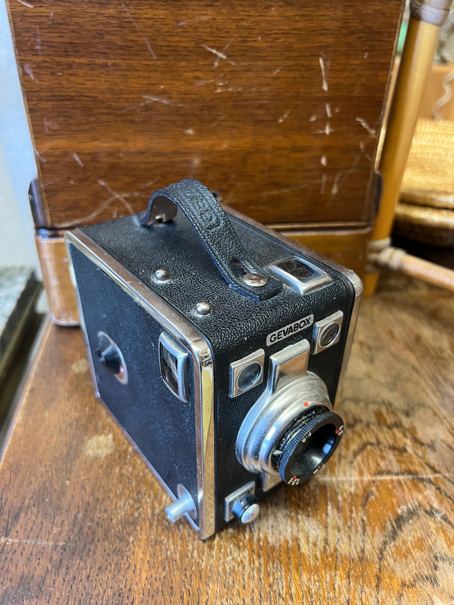 Art deco Camera Gevabox 6x9