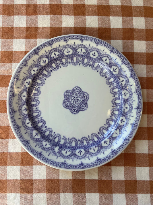 Lila tallrik - Rörstrand Victoria