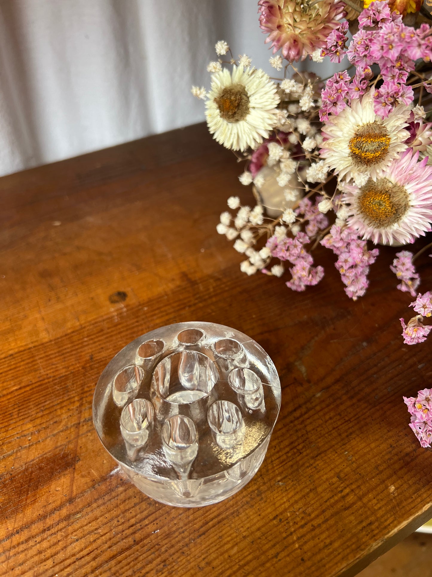 Blomsterfakir i klarglas