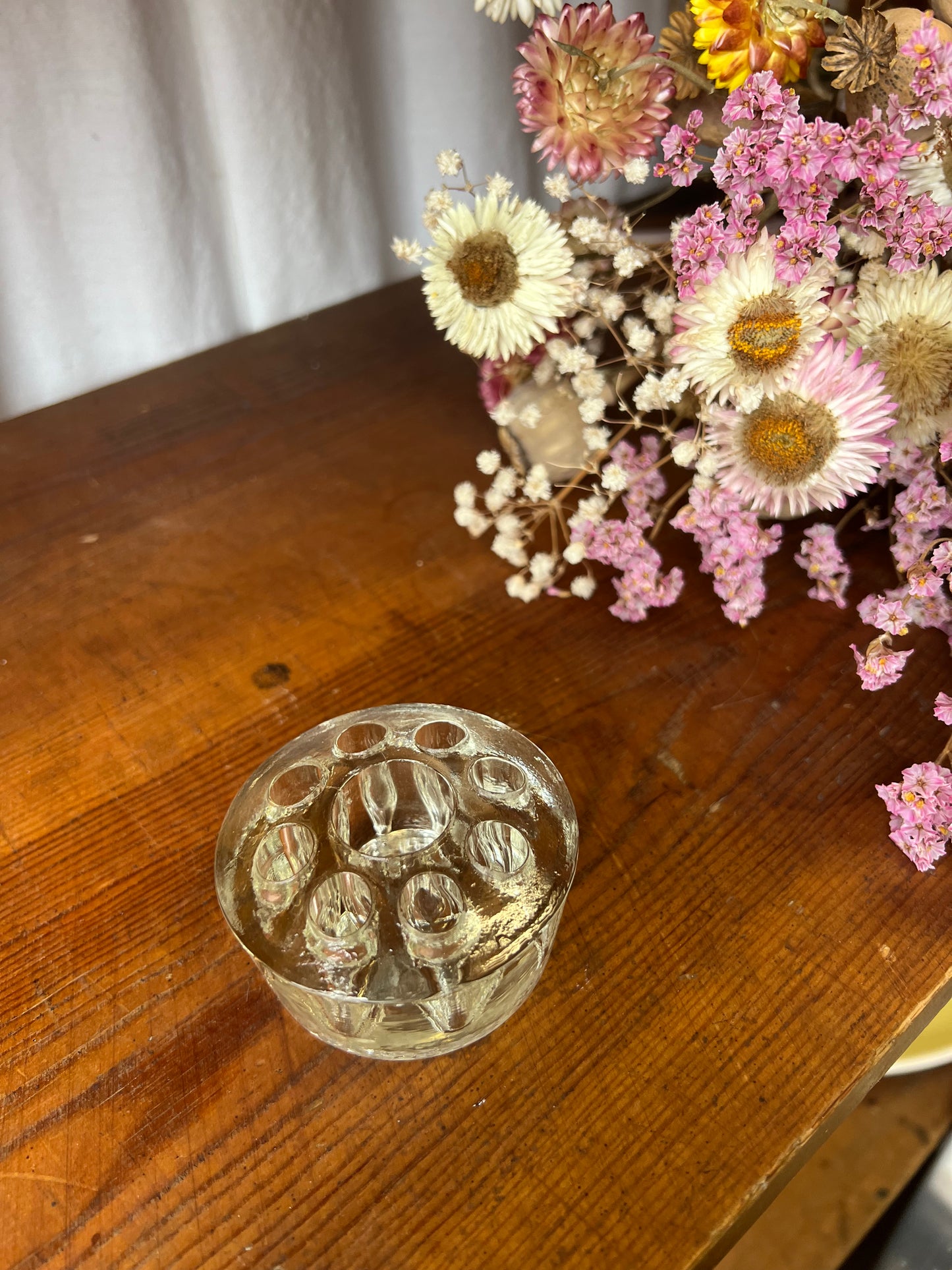 Blomsterfakir i klarglas