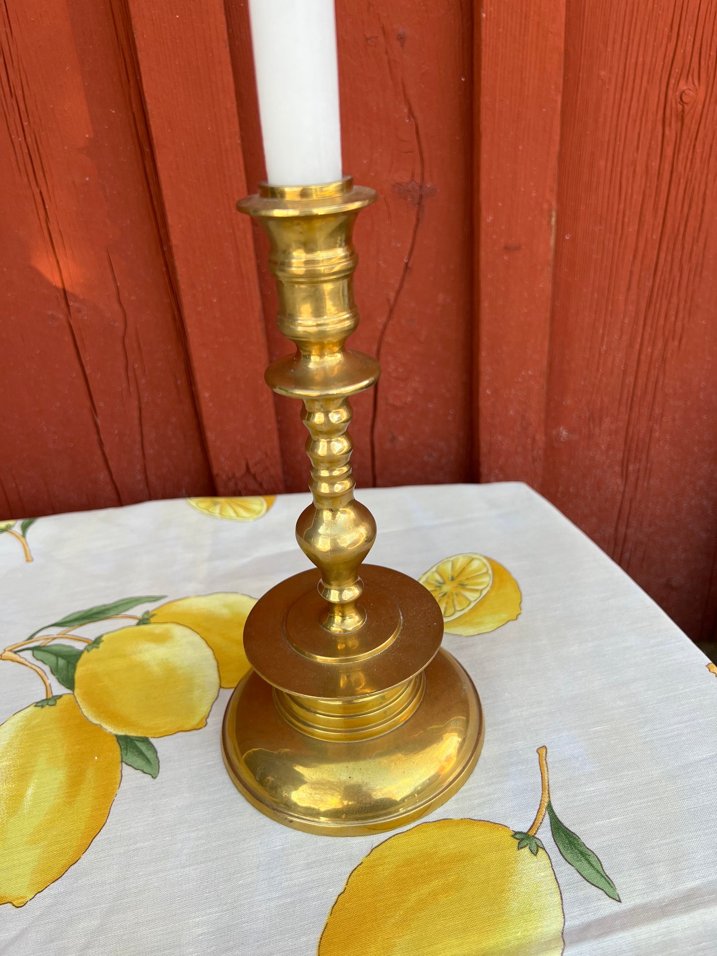 Mässingsljusstake MALM