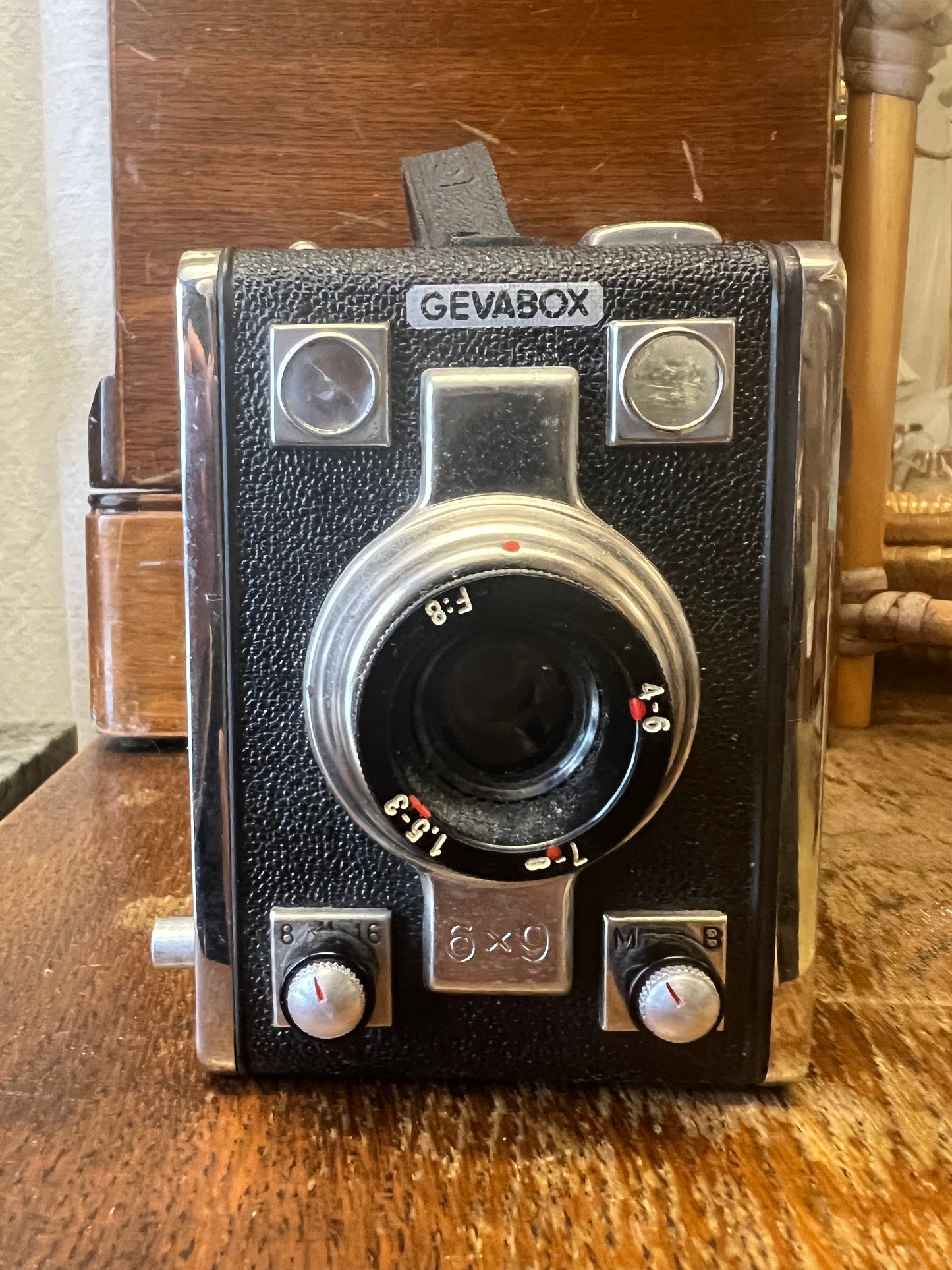 Art deco Camera Gevabox 6x9