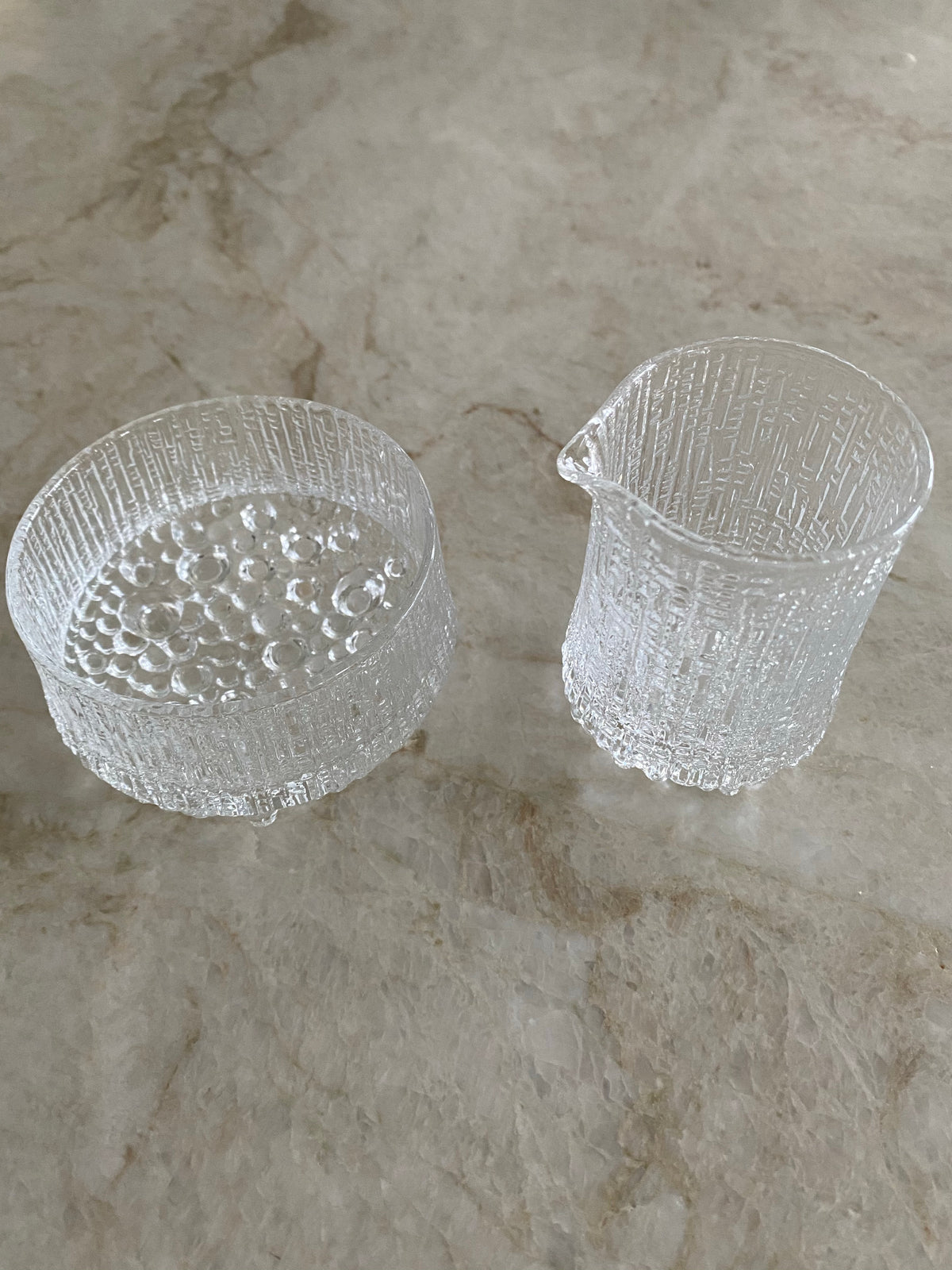Iittala ultima Thule kanna och skål