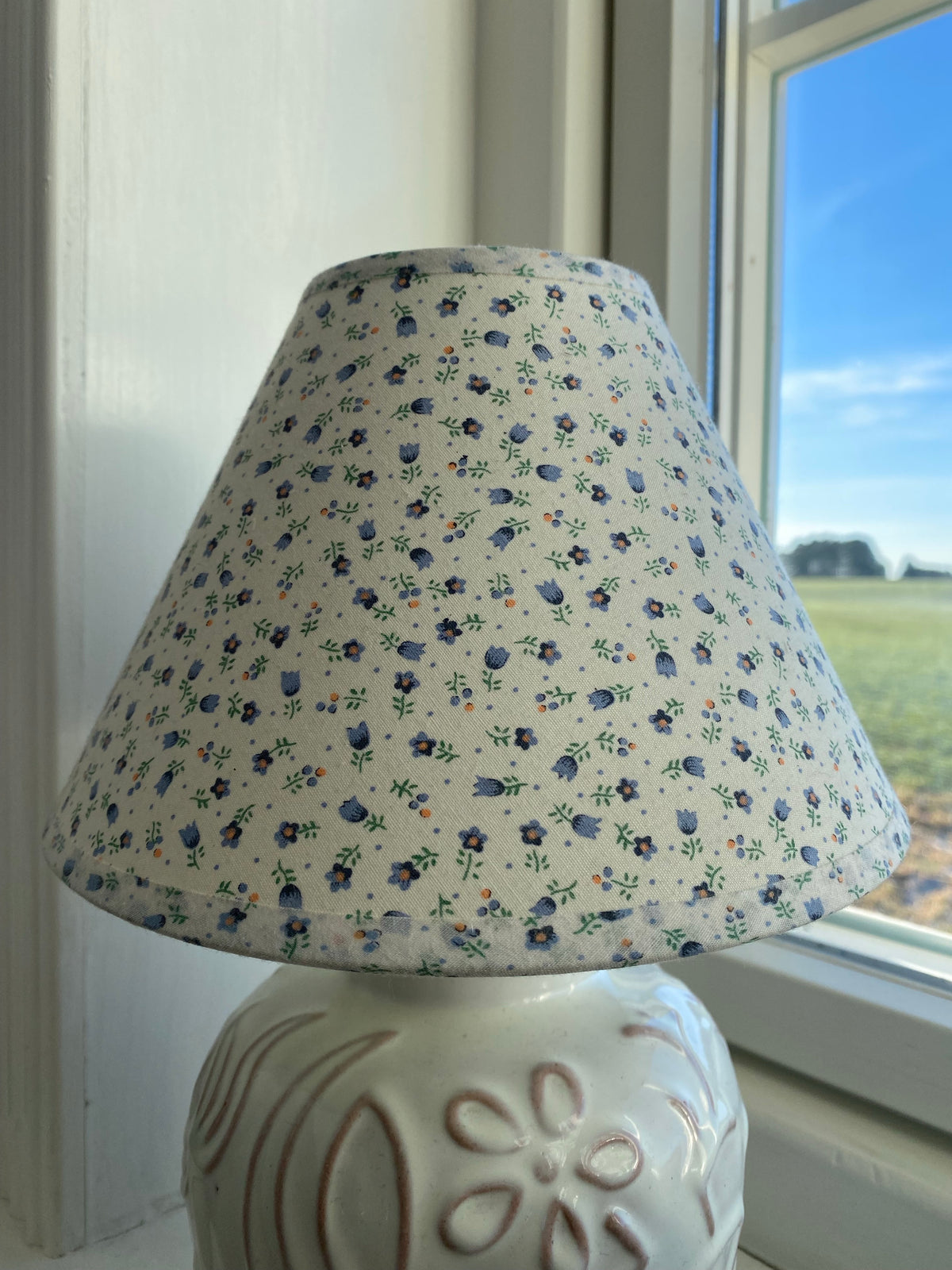 Två bedårande lampskärmar - flores
