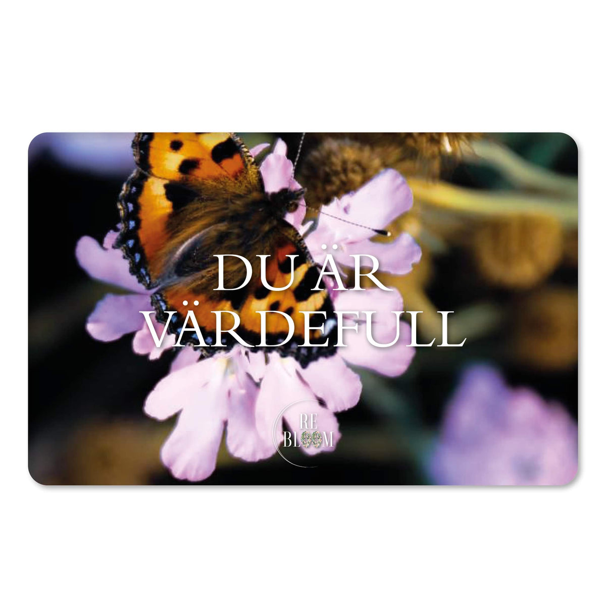 DU ÄR VÄRDEFULL