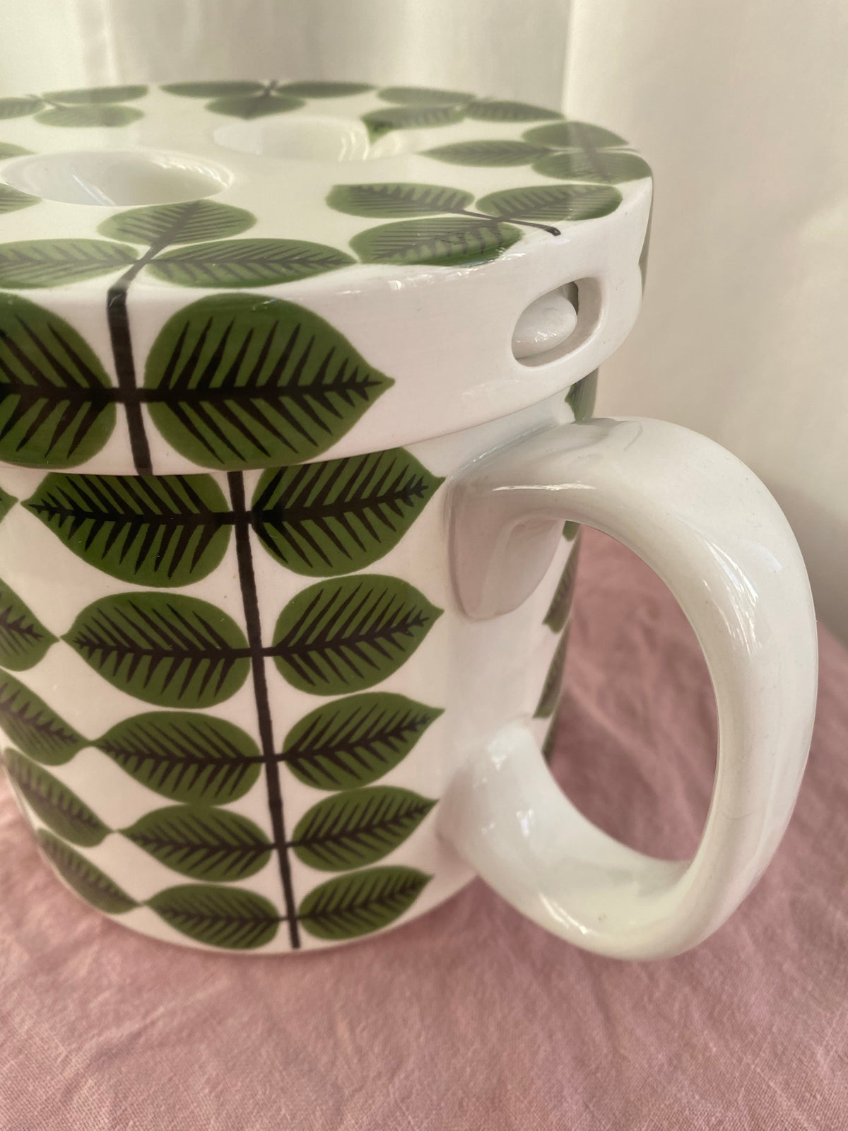 Berså kaffe/tekanna ~ Stig Lindberg Flintgods F555 Gustavsberg
