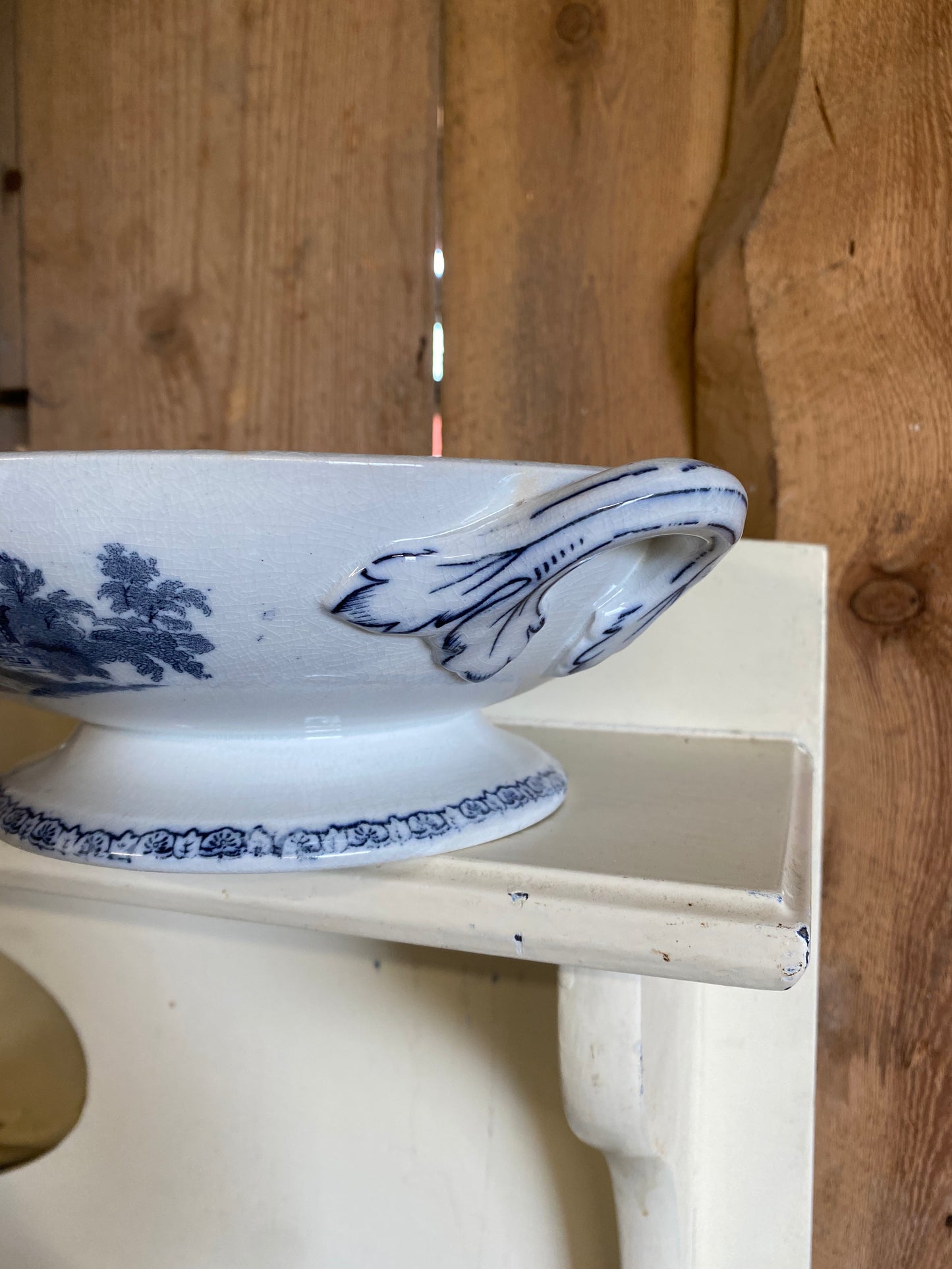 Terrin i blåvitt - Pottery