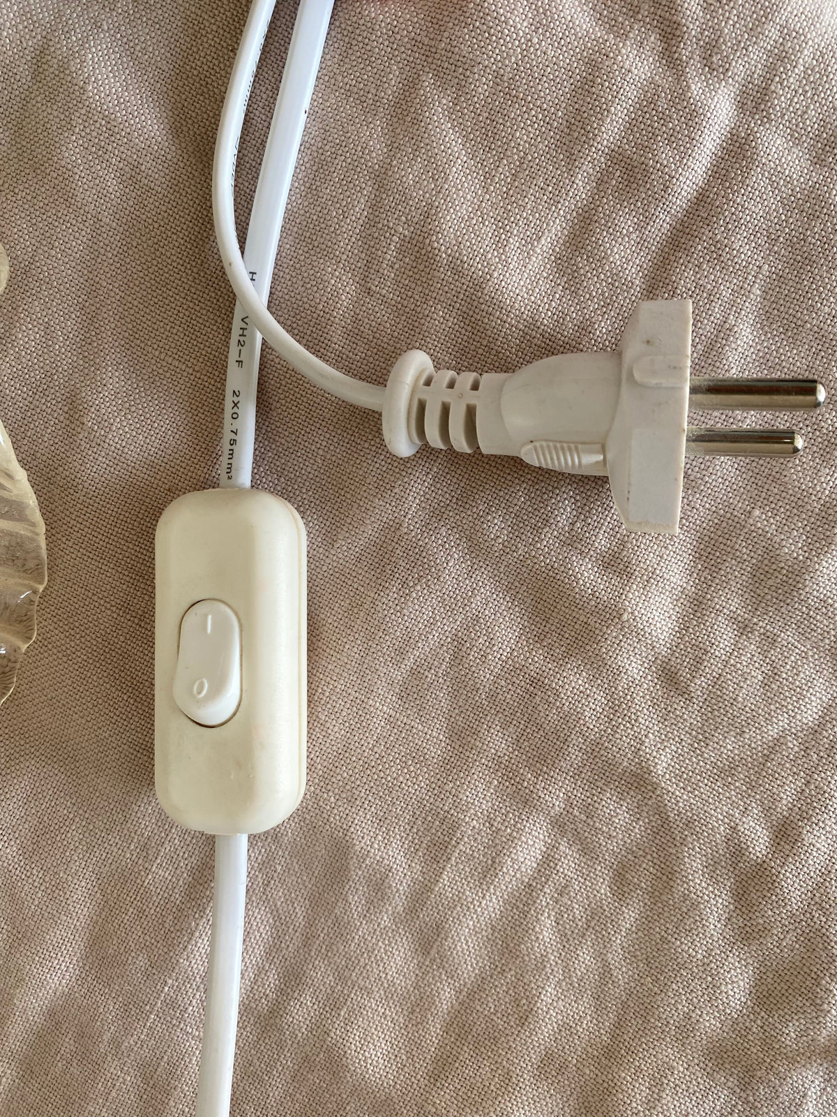 Gräddbakelse till lampa med volang