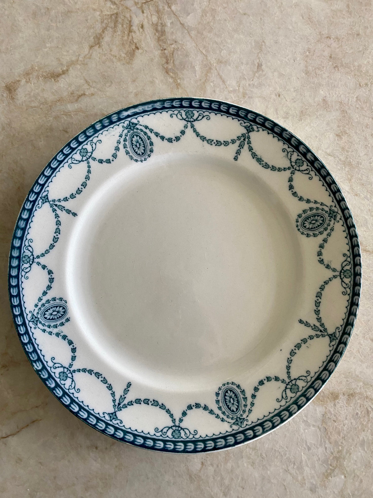 Finaste tallriken i grön/blått - MEDALLION