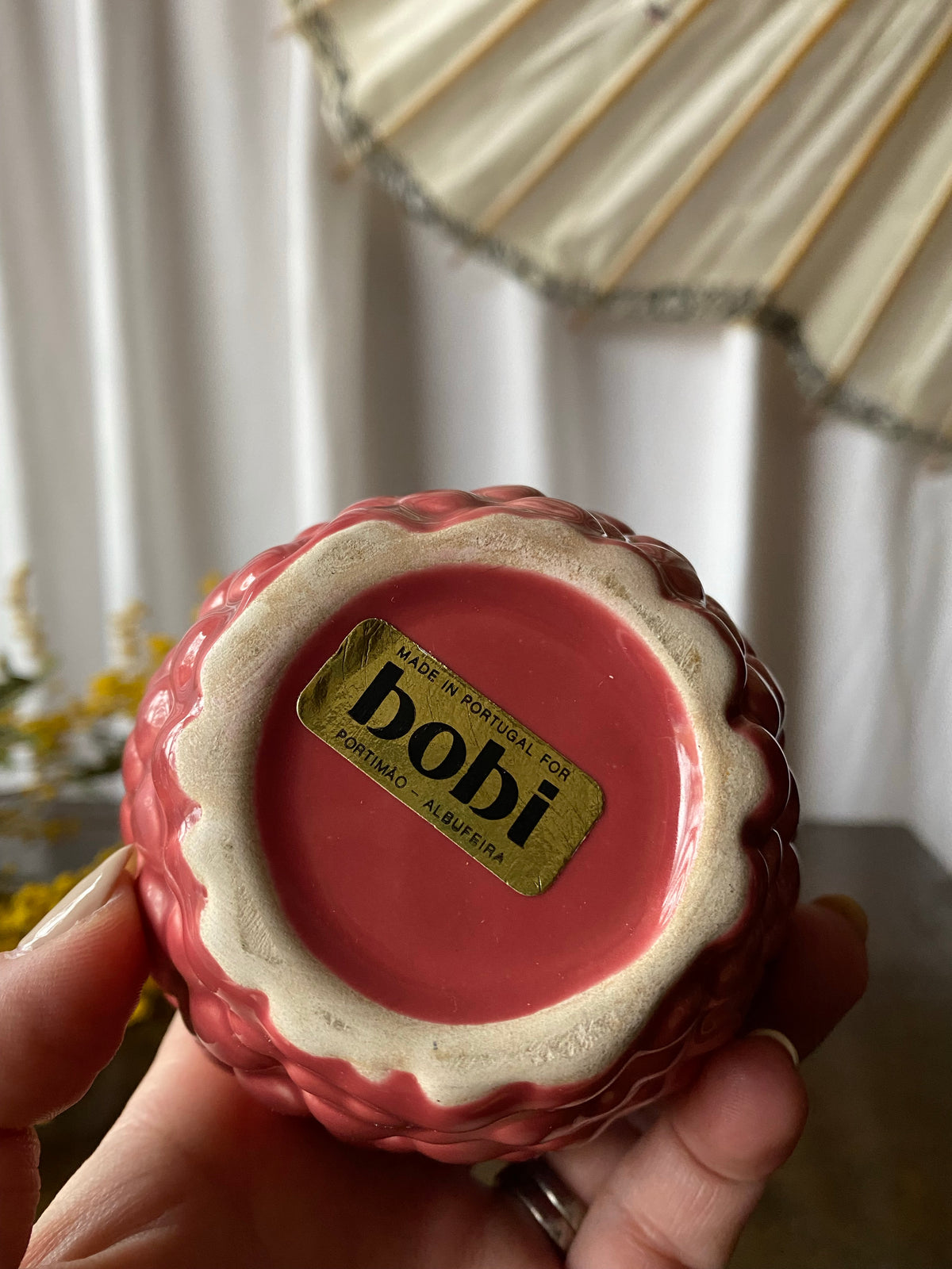 Hallonskål med lock