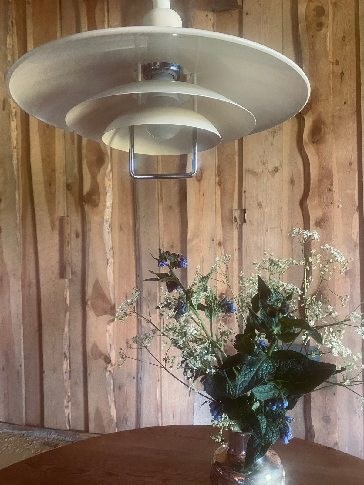 Taklampa i metall ”Pendel primus” Belid typ t8899 stora primus retro