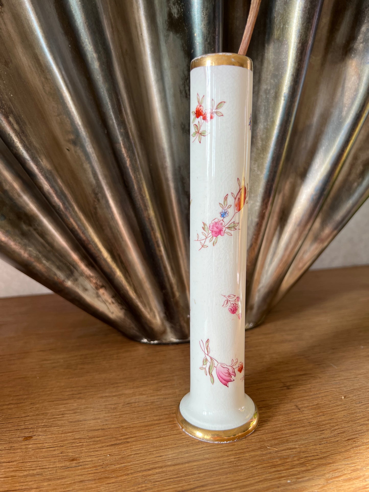 Hög vas med blommor - Rörstrand