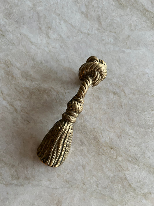 Flasköppnare i mässing - tassel