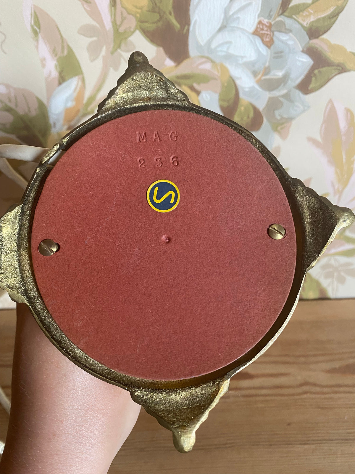 Bordslampa i mässing