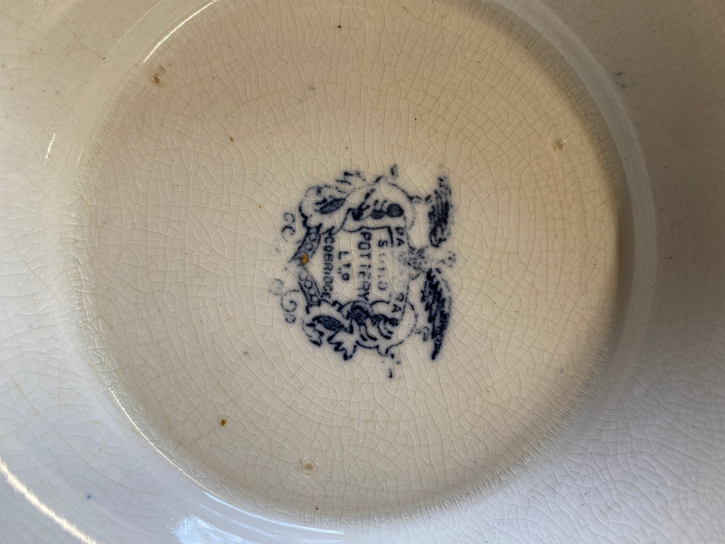 Terrin i blåvitt - Pottery