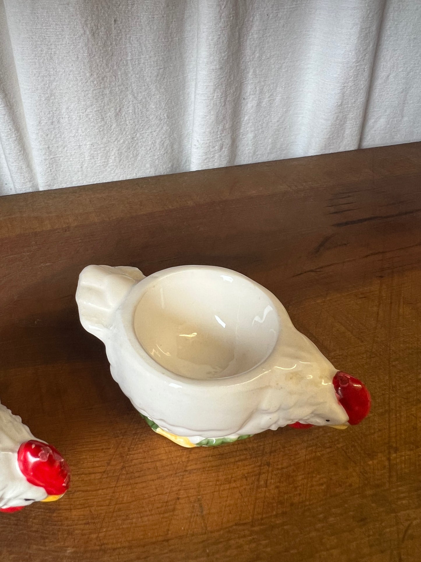 Paret äggkoppar, hönor