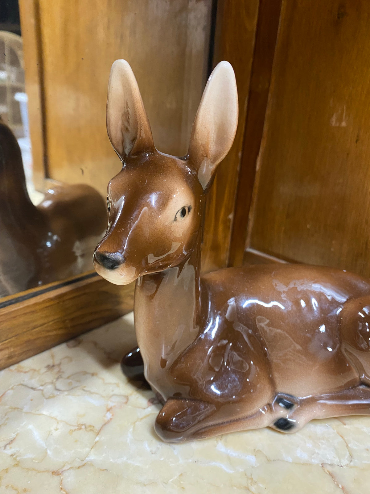 Figurin ~ Rådjur vintage