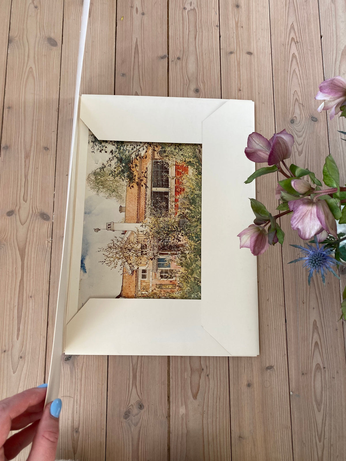 Carl Larsson samlingsmapp med 12 motiv