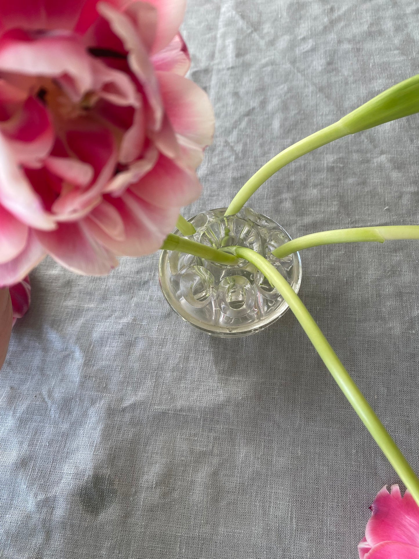 Blomsterfakir i glas - Ikebana