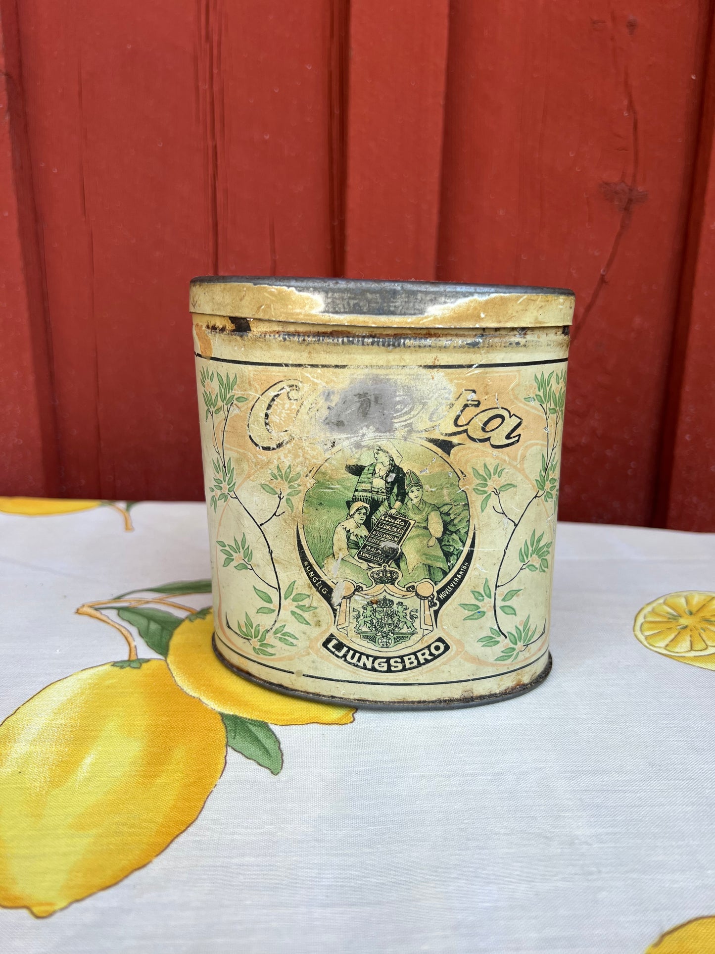 Cloetta plåtburk Ljungsbro