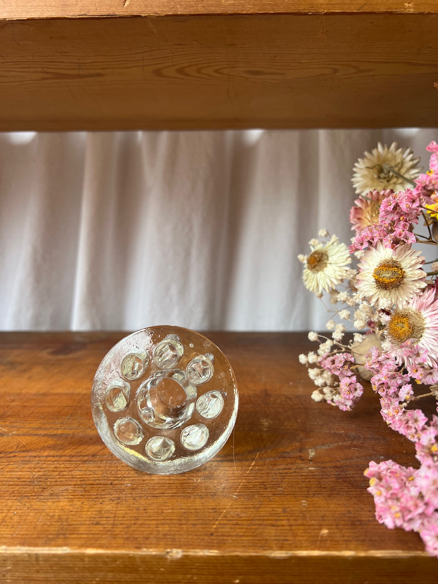 Blomsterfakir i klarglas