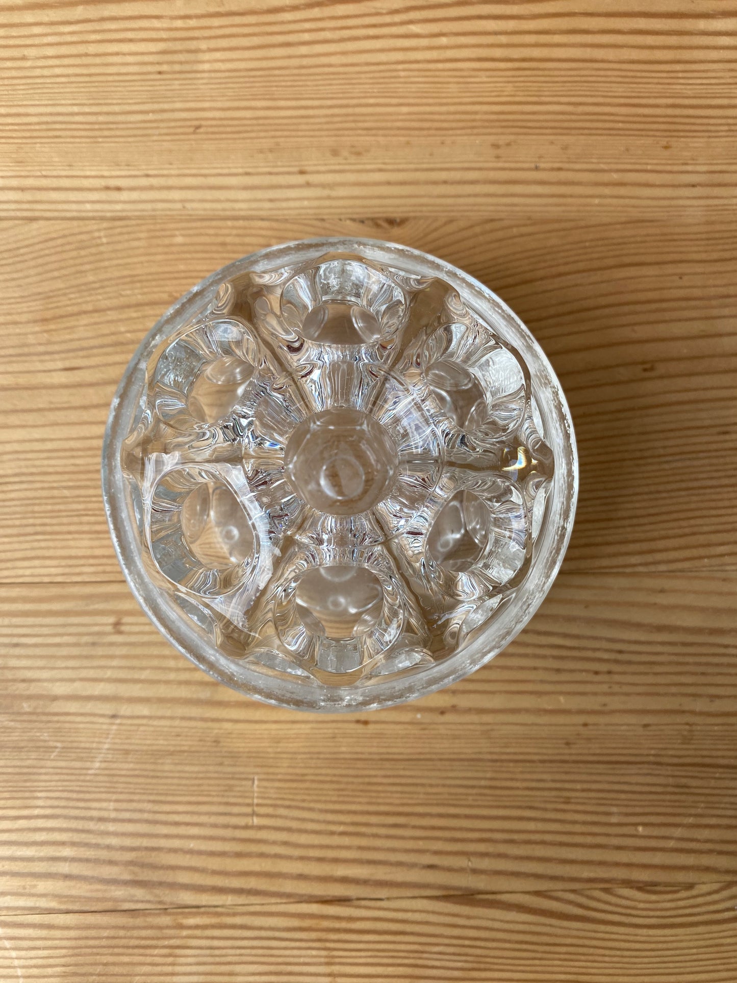 Stor blomsterfakir i glas - ”Ikebana” 19 hål