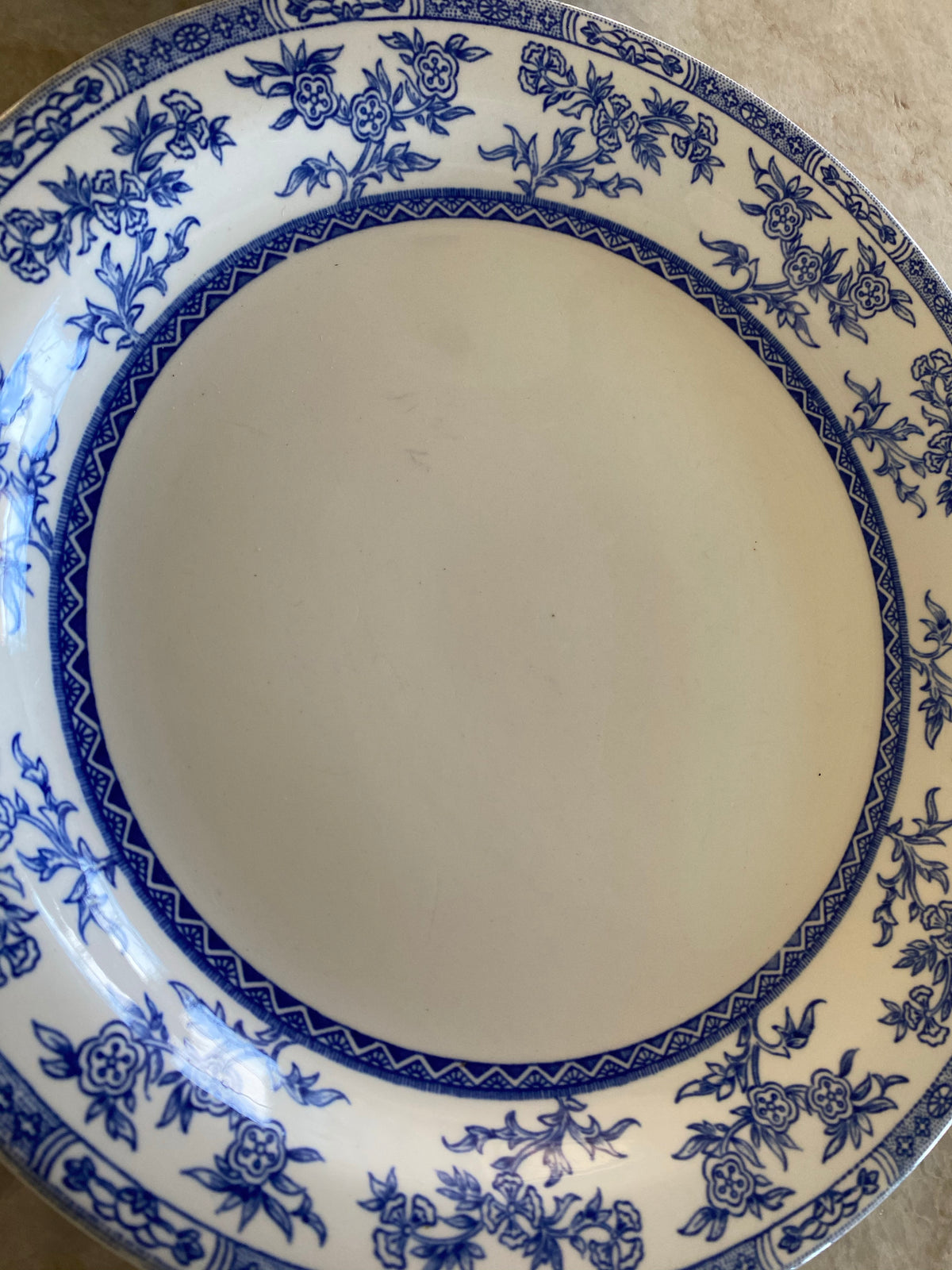 2st blåvita tallrikar - ORIENT RÖRSTRAND