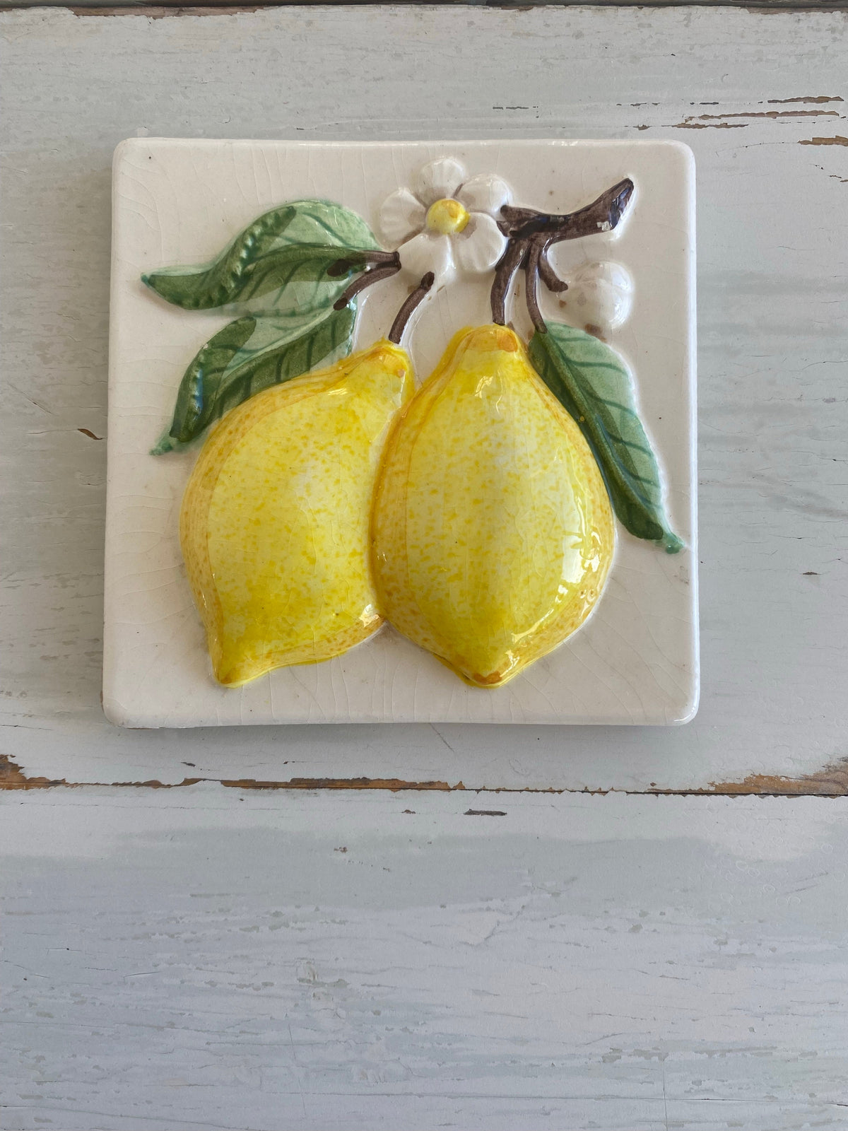 Dekorplatta citron