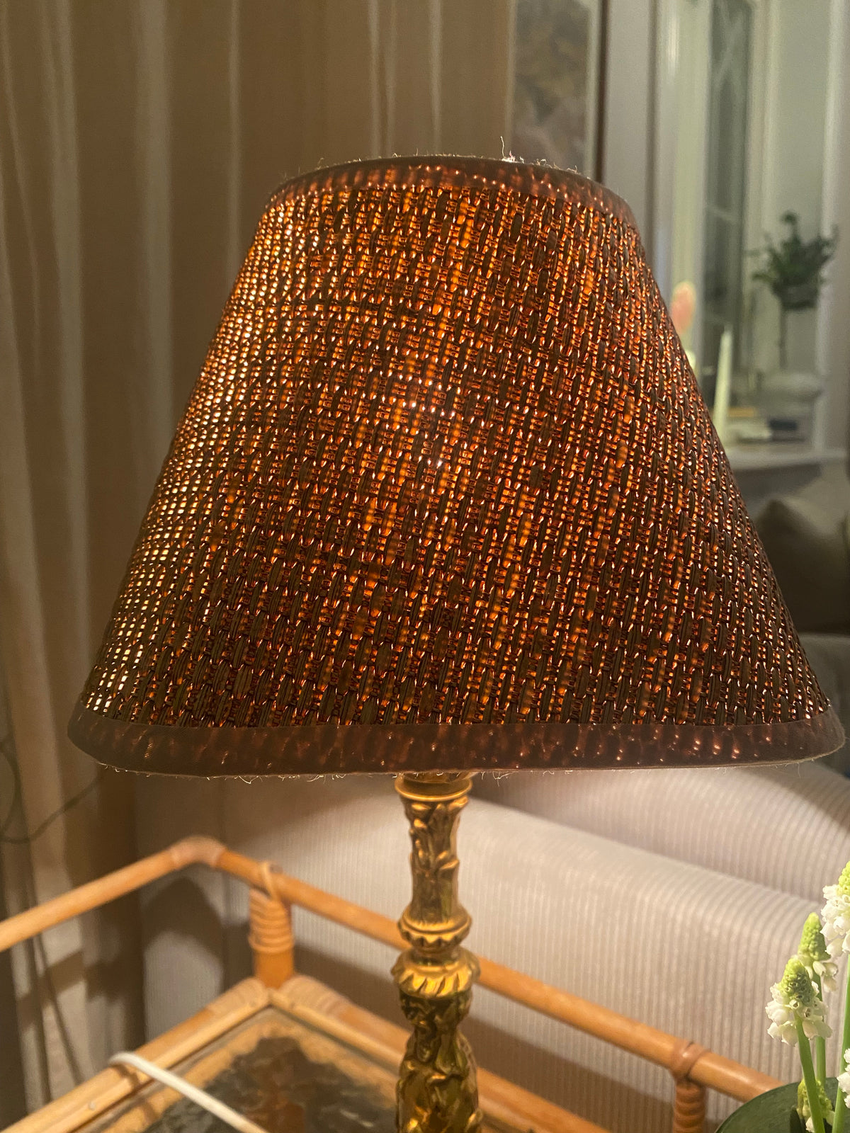 Två bedårande lampskärmar